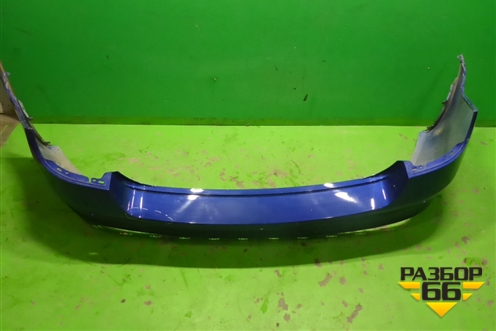 Бампер задний (под парктроник) (60U807421B) для Skoda Rapid с 2013г (Рапид)