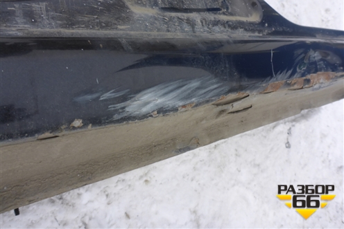 Порог со стойкой правый для Skoda Fabia с 1999-2007г (Фабия)