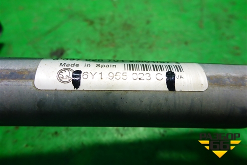 Трапеция стеклоочистителей (в сборе) (6Y1955023C) для Skoda Fabia с 1999-2007г (Фабия)