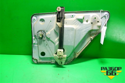 Стеклоподъёмник механический задний левый (хетчбэк) (6Y0839755B) для Skoda Fabia с 1999-2007г (Фабия)