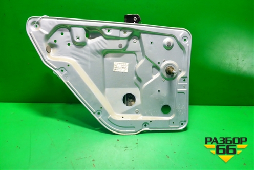 Стеклоподъёмник механический задний левый (хетчбэк) (6Y0839755B) для Skoda Fabia с 1999-2007г (Фабия)