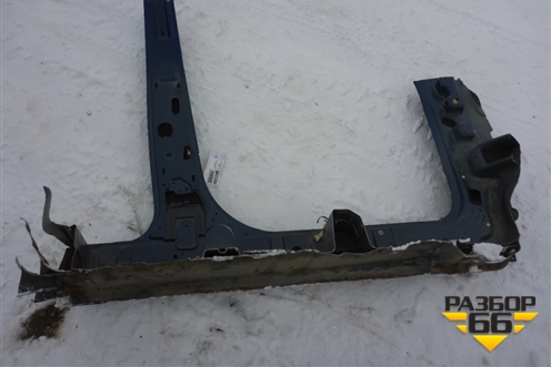 Порог со стойкой левый для Chery Kimo(A1) с 2008г (Кимо)