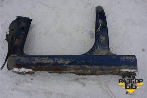 Порог со стойкой левый для Chery Kimo(A1) с 2008г (Кимо)