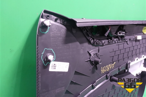 Обшивка двери передней левой под электрику (60U867013S) для Skoda Rapid с 2013г (Рапид)