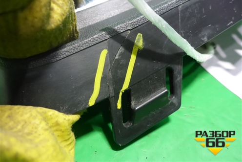 Накладка ПТФ левая (до 2020г) (86527H5000) для Hyundai Solaris с 2017г (Солярис)