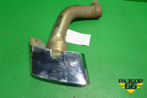 Насадка на глушитель (левая) (4M0253681J) для Audi Q7 c 2015г (Ку 7)