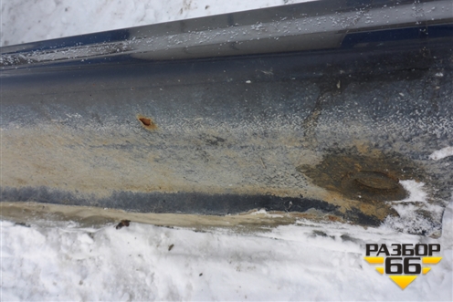 Порог со стойкой правый для Skoda Octavia (А4) с 1997-2011г (Октавия)