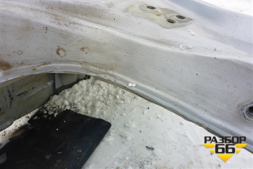 Порог со стойкой левый для Hyundai Aсcent с 2000г (Акцент)