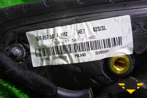 Зеркало правое электрическое (6 контактов с повторителем) (5JB857502J) для Skoda Rapid с 2013г (Рапид)