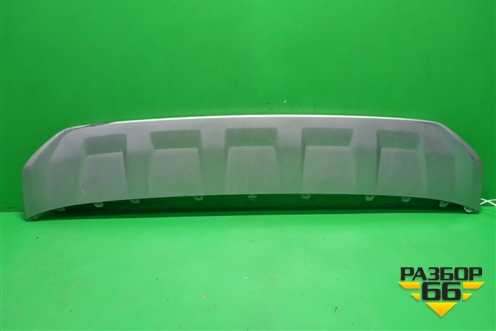 Накладка переднего бампера (4M0807733D) для Audi Q7 c 2015г (Ку 7)