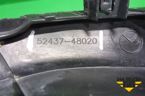 Спойлер переднего бампера правый (до 2019г) (5243748020) для Lexus RX 350 c 2015г (РХ)