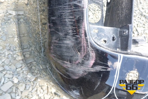 Бампер задний (до 2015г под парктроник) (5215960260) для Toyota Land Cruiser (200) с 2008г (Ленд Крузер)