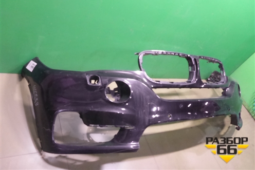 Бампер передний (под парктроник и омыватели) (51117294480) для BMW X5 F15 с 2013г (Х5 Ф15)