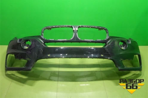 Бампер передний (под парктроник и омыватели) (51117294480) для BMW X5 F15 с 2013г (Х5 Ф15)