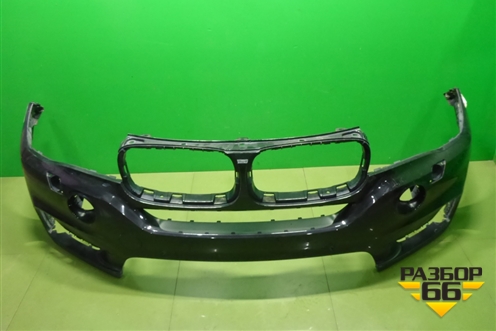 Бампер передний (под парктроник и омыватели) (51117294480) для BMW X5 F15 с 2013г (Х5 Ф15)
