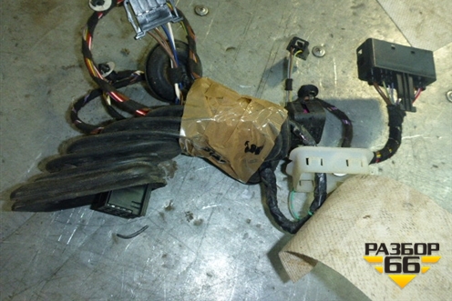 Проводка двери задней левой для Skoda Octavia (А5) с 2004-2013г (Октавия)