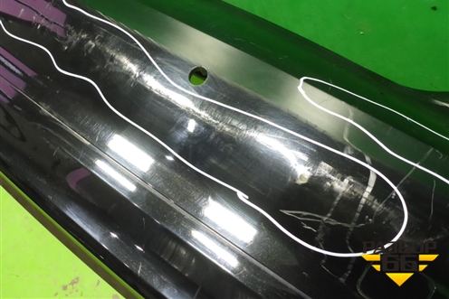 Бампер задний (под парктроник) (8W6807521A) для Audi A5/S5 с 2016г (А5/С5)