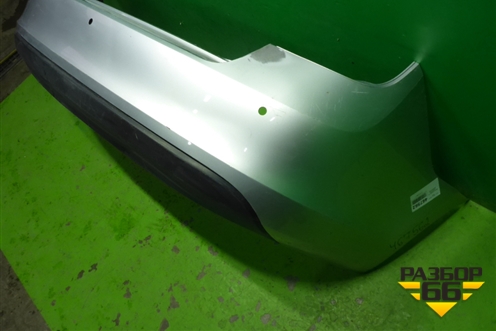Бампер задний (под парктроник) (60U807421B) для Skoda Rapid с 2013г (Рапид)