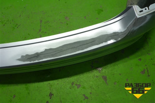 Бампер задний (под парктроник) (60U807421B) для Skoda Rapid с 2013г (Рапид)