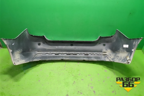 Бампер задний (под парктроник) (60U807421B) для Skoda Rapid с 2013г (Рапид)