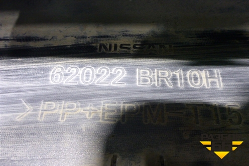 Бампер передний (после 2010г под парктроник и омыватели) (62022BR10H) для Nissan Qashqai (J10E) с 2006-2013г (Кашкай)