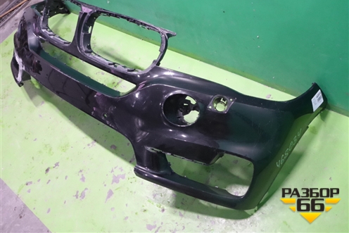 Бампер передний (под парктроник и омыватели) (51117294480) для BMW X5 F15 с 2013г (Х5 Ф15)