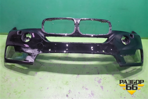 Бампер передний (под парктроник и омыватели) (51117294480) для BMW X5 F15 с 2013г (Х5 Ф15)