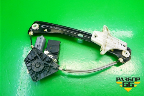 Стеклоподъёмник электрический задний левый для Volkswagen Jetta с 2010-2019г (Джетта)