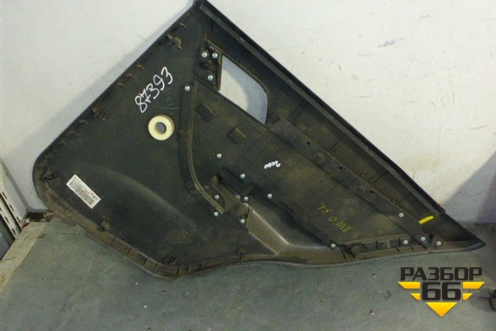 Обшивка двери задней левой под механику (седан) для Chevrolet Aveo (T250) с 2005-2011 (Авео Т250)