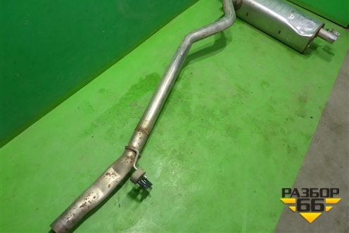 Глушитель задняя часть  (4M0253611M) для Audi Q7 c 2015г (Ку 7)