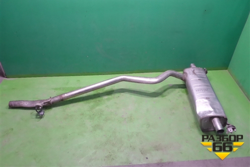 Глушитель задняя часть  (4M0253611M) для Audi Q7 c 2015г (Ку 7)