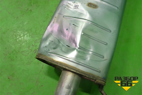 Глушитель задняя часть  (4M0253611M) для Audi Q7 c 2015г (Ку 7)