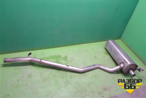 Глушитель задняя часть  (4M0253611M) для Audi Q7 c 2015г (Ку 7)