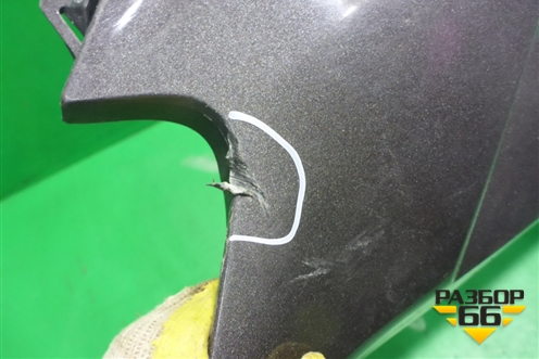 Юбка заднего бампера (5210848010) для Lexus RX 350 c 2015г (РХ)