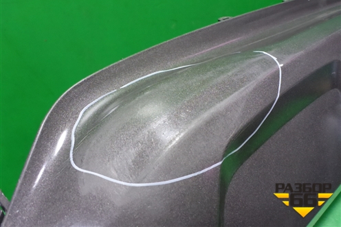 Юбка заднего бампера (5210848010) для Lexus RX 350 c 2015г (РХ)