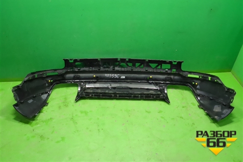 Бампер задний нижняя часть (под парктроник) (9Y0807834B) для Porsche Cayenne с 2017г (Каен)