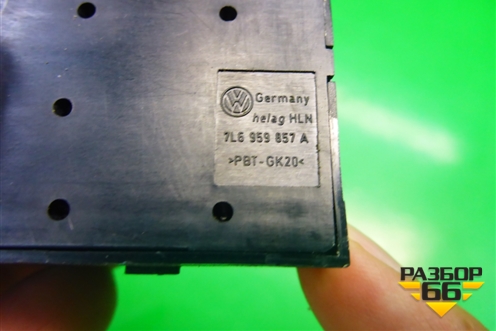 Модуль управления стеклоподъёмниками (7L6959857A) для Volkswagen Touareg c 2002-2010г (Туарег)