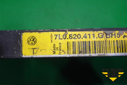 Радиатор кондиционера (7L0820411G) для Volkswagen Touareg c 2002-2010г (Туарег)