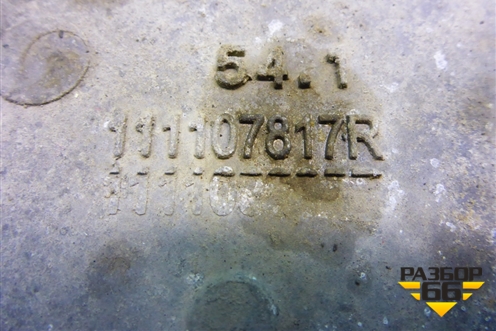 Поддон двигателя масляный (верхняя часть 1.6л H4MD) (111107817R) для Renault Kaptur с 2016г (Каптюр)