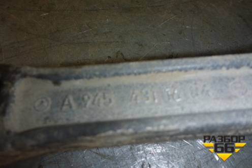 Проставка (АКБ ящика на раме) (A9454311684) для Mercedes Benz TRUCK Axor 2 с 2004г (Аксор)