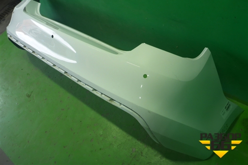 Бампер задний (под парктроник) (60U807421B) для Skoda Rapid с 2013г (Рапид)
