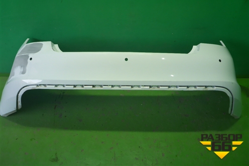 Бампер задний (под парктроник) (60U807421B) для Skoda Rapid с 2013г (Рапид)