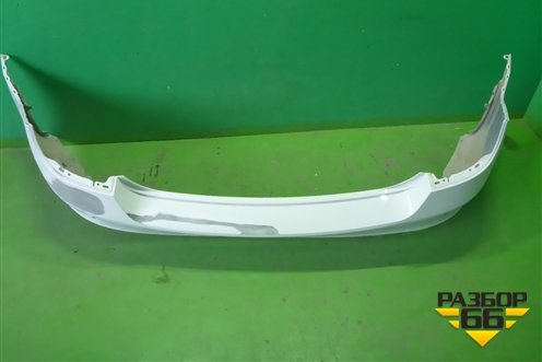 Бампер задний (под парктроник) (60U807421B) для Skoda Rapid с 2013г (Рапид)