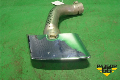 Насадка на глушитель (левая) (4M0253681J) для Audi Q7 c 2015г (Ку 7)