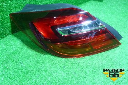 Фонарь задний наружный левый (после 2014г) (39024200) для Opel Insignia с 2008-2017г (Инсигниа)