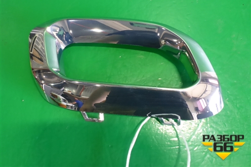 Накладка заднего бампера правая (A1678857000) для Mercedes Benz GLE-Klass V167 с 2018г (ГЛЕ)