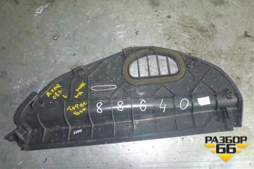 Накладка на торпедо  (Левая боковая) (А9406802706) для Mercedes Benz TRUCK Axor 2 с 2004г (Аксор)