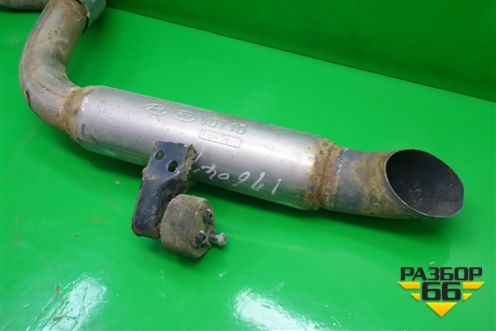 Глушитель (J3 2.9л задняя часть) (287504D180) для Kia Carnival с 2005-2014г (Карнивал 2)