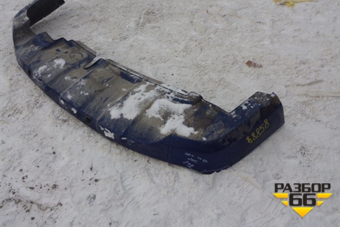 Юбка заднего бампера (после 2009г) для Honda CR-V(RE) с 2006-2012г (ЦРВ СРВ)