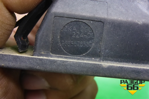 Фонарь подсветки номера (9635678580) для Citroen C4 с 2005-2011г (С4)